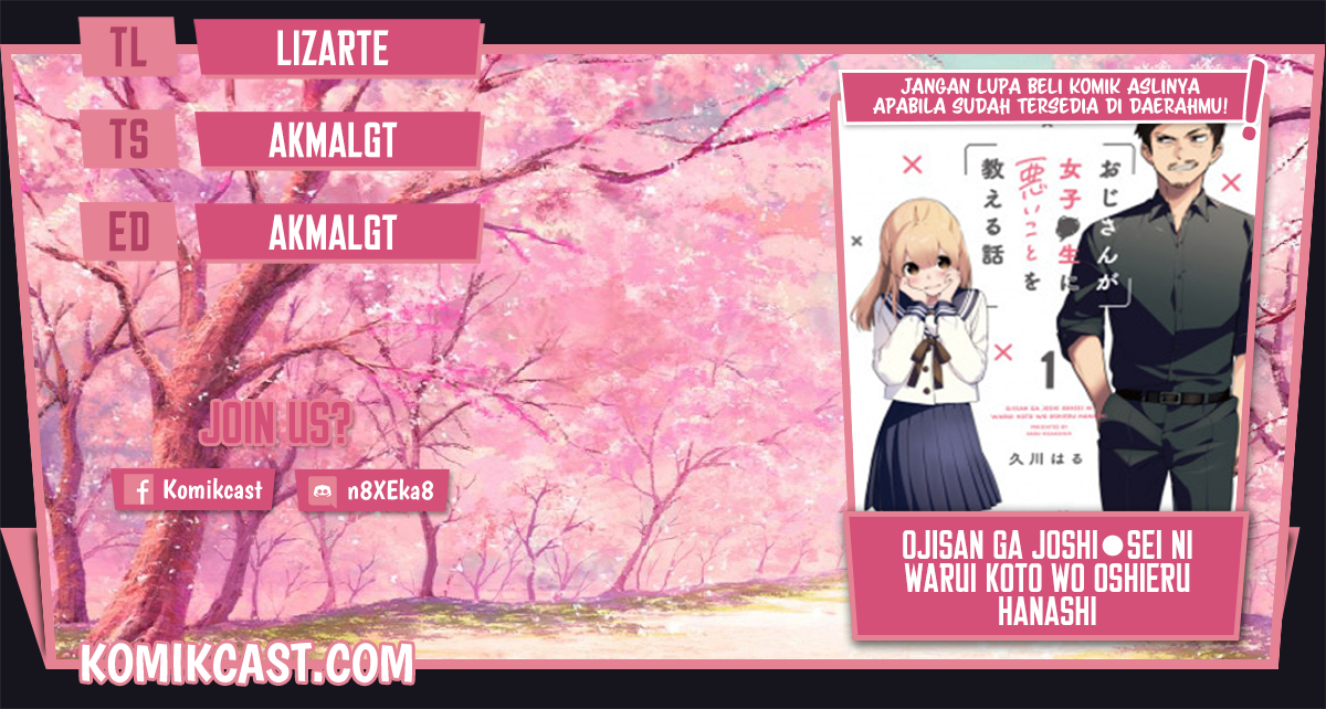 Oji-san ga Joshi●sei ni Warui Koto wo Oshieru hanashi (Serialization) Chapter 20 Gambar 1